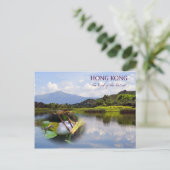 Hong Kong Wetlands Park Travel Post Kaart (Staand voorkant)