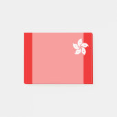 Hong Kong White Orchid Symbol Post-it® Notes (Voorkant)