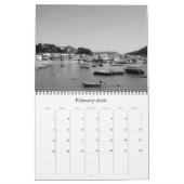 Hong Kong Zwart & Wit 2025 Kalender (Feb 2026)