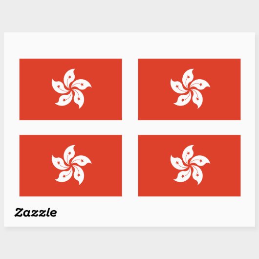 Hong Konger Flag Stickers (Vel)