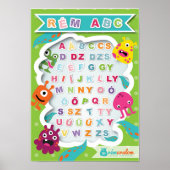 Hongaars ABC van de verschrikking Poster (Voorkant)