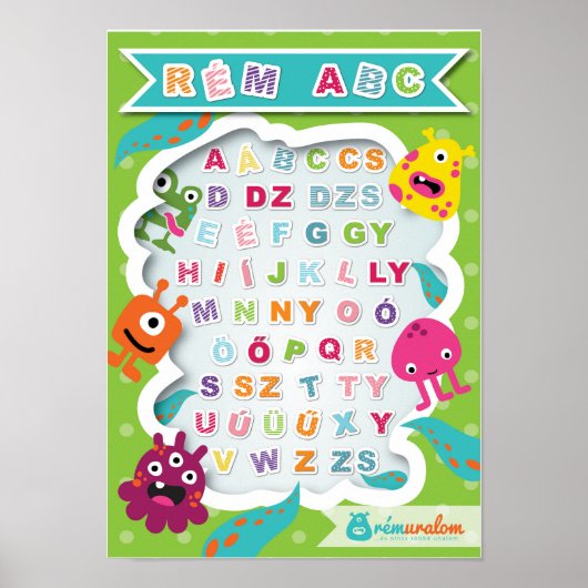 Hongaars ABC van de verschrikking Poster (Voorkant)