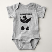 Hongaars Beer Panda Romper (Voorkant)