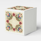 Hongaars Borduurwerk Favor Doos Bedankdoosjes (Voorkant Zijde)