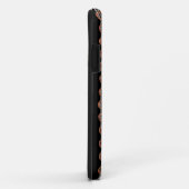  Hongaars Borduurwerk op zwart Case-Mate iPhone Case (Achterkant/rechts)