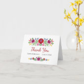 Hongaars design rode paprika's kaart (Gele Bloem)