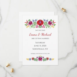 Hongaars design rode paprika's save the date