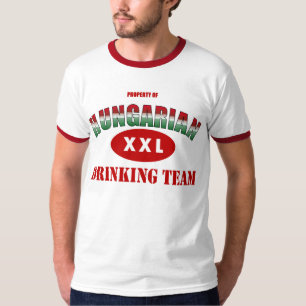 Hongaars Drink team T-shirt