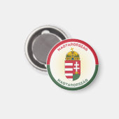 Hongaars Erfgoed Embleem Magneet (Voorkant / Achterkant)