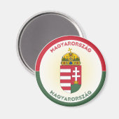 Hongaars Erfgoed Embleem Magneet (Voorkant / Achterkant)