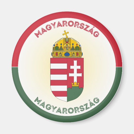 Hongaars Erfgoed Embleem Magneet (Voorkant)