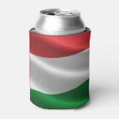 Hongaars Flag aangepaste monogram koelbox Blikjeskoeler (Blikje Voorkant)