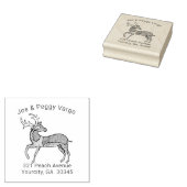 Hongaars  Herten gepersonaliseerd Rubberstempel (Gestempeld)