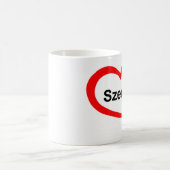 Hongaars Ik hou van je Koffiemok (Center)