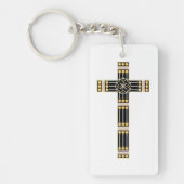 hongaars katholiek kruisbeeld godsymbool gestolen sleutelhanger (Voorkant)