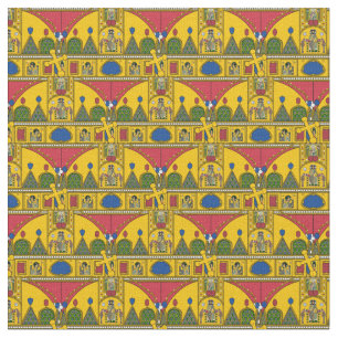 Hongaars kroonlogo en Hongarije Fabric  Stof