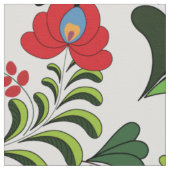 Hongaars Matyo Bloemmotief Stof (Close Up)