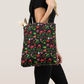 Hongaars Matyo Borduurwerk Patroon Tote Bag (Dichtbij)