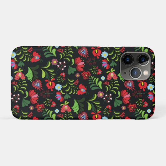 Hongaars Matyo Embroidery Pattern Case-Mate iPhone Case (Achterkant (horizontaal))