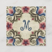  Hongaars netwerk in getadde kleuren Vierkante Visitekaartje