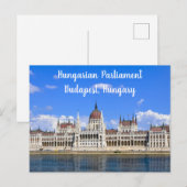 Hongaars Parlement aan de Donau – Boedapest Briefkaart (Voorkant / Achterkant)