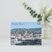 Hongaars Parlement - Boedapest, Hongarije Briefkaart (Staand voorkant)