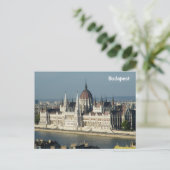 Hongaars parlement briefkaart (Staand voorkant)