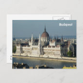 Hongaars parlement briefkaart (Voorkant / Achterkant)