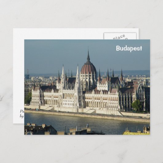 Hongaars parlement briefkaart (Voorkant / Achterkant)