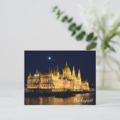 Hongaars parlement in Boedapest Briefkaart (Staand voorkant)