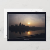 Hongaars parlement in zonsopgang briefkaart (Voorkant / Achterkant)