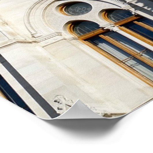 Hongaars parlement poster (Hoek)