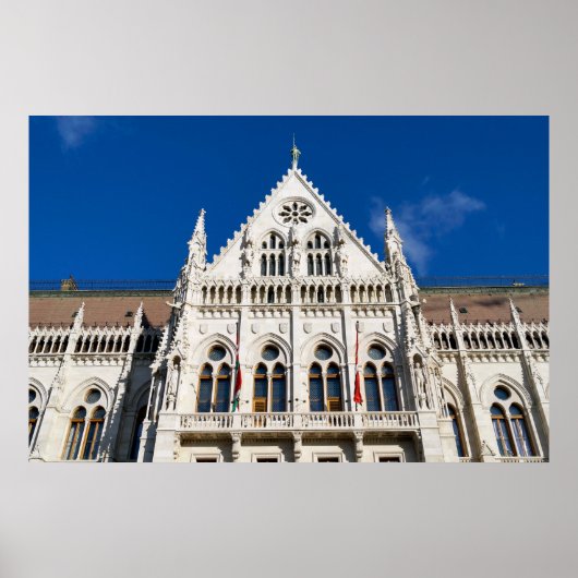 Hongaars parlement poster (Voorkant)