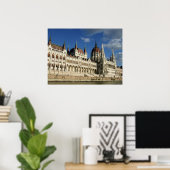 Hongaars parlement poster (Thuiskantoor)