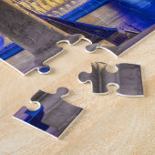 Hongaars Parlementsgebouw bij schemering Legpuzzel (Zijkant)