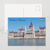 Hongaars parlementsgebouw in Boedapest Briefkaart (Voorkant / Achterkant)