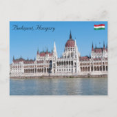 Hongaars parlementsgebouw in Boedapest Briefkaart (Voorkant)