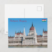 Hongaars parlementsgebouw in Boedapest Briefkaart (Voorkant / Achterkant)