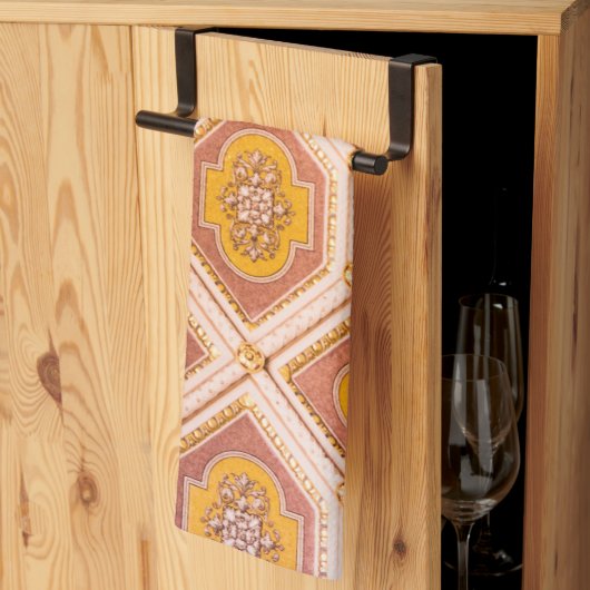 Hongaars plafond theedoek (Derde Gevouwen)