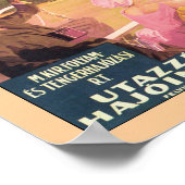 Hongaars Poster voor Donauveerboten (Hoek)