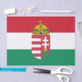 Hongaars tissuepapier, Hongaarse vlag tissuepapier (Craft)