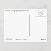 Hongaars van Kalotaszeg Matryoshka Briefkaart (Achterkant)