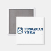 Hongaars Vizsla Blue Magneet (Voorkant / Achterkant)