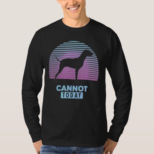 Hongaars Vizsla Dog Retro 1 T-shirt (Voorkant)