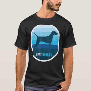 Hongaars Vizsla Dog Retro 7 T-shirt