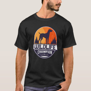 Hongaars Vizsla Dog Retro T-shirt