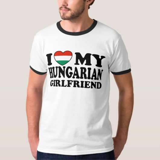 Hongaars Vriendin T-shirt (Voorkant)