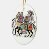 hongaars wet keramisch ornament (Links)