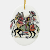 hongaars wet keramisch ornament (Voorkant)