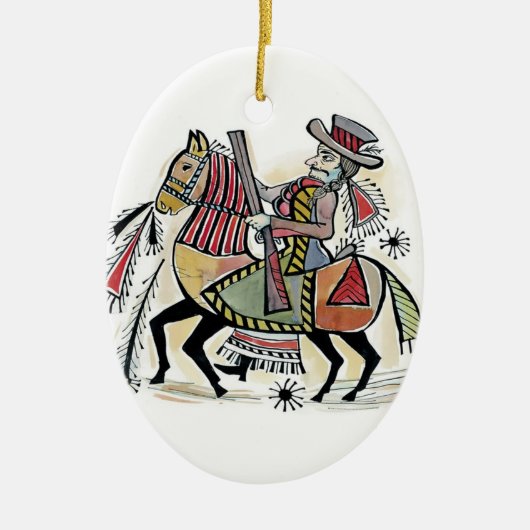 hongaars wet keramisch ornament (Voorkant)